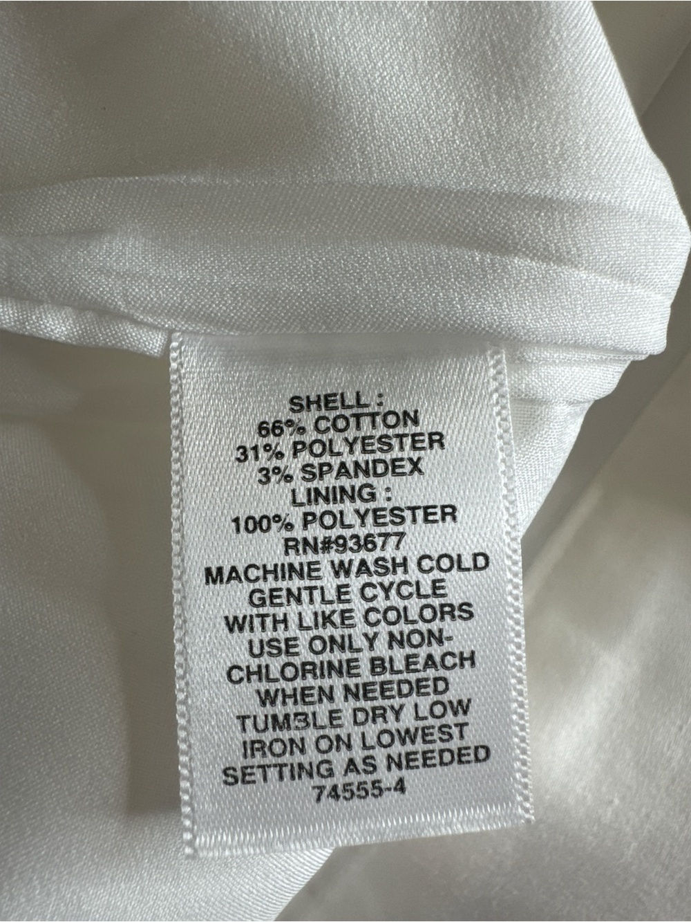 LIZ CLAIBORNE Classic White Midi Pencil Skirt - Picture 6 of 8